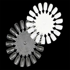 올마 네일 컬러차트 칼라차트, 투명