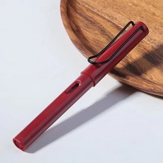 美工鋼筆 書法專用彎尖頭練字硬筆書法鋼筆35度0.7mm瘦金體彎尖, 復古紅