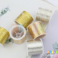 100米保色閤金銅絲綫不易斷diy手工綁花纏花絨花古風飾品配件材料, KC,0.3mm 50米