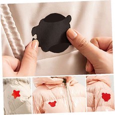 의류 찢어짐 복구용 자가접착 원단 보수 패치 천 수선 보강 스티커 가정용 간편, 1개, 1패딩수선패치-블랙