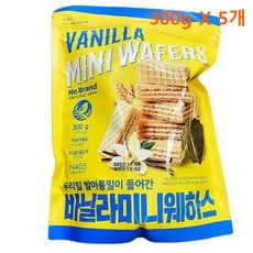 노브랜드 바닐라 미니웨하스, 300g, 5개