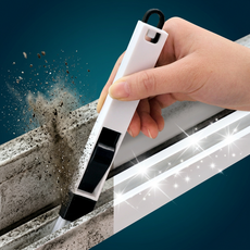 피앤에스 1+1+1 틈새 브러쉬 3개 창틀 욕실 줄눈 키보드 주방 청소솔, 1세트, 블랙(3개)