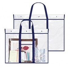 아트 포스터 가방 케리어 반투명 케이스 운반 토트백, 1개