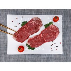 배달시키지마세요 구입후간편하게드세요 1등급 채끝살 300g 음식은 즉석으로먹어야 정말맛있습니다, 1개