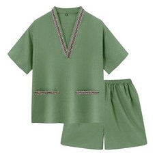 숯가마 찜질복 세트 마사지옷 사우나옷 황토 업소용 남녀