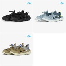 [백화점] 노스페이스키즈 NS82S86 키즈 익스플로어 캠프 샨달 KS EXPLORE CAMP SHANDAL 유아샌들 키즈 찍찍이 운동샌들 편한 착용감 여름신발