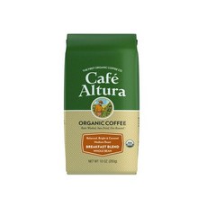카페 알투라 유기농 커피 브렉퍼스트 블렌드 미디엄 로스트 Café Altura Breakfast Blend Medium Roast Organic Whole Bean Co, 283g, 1개