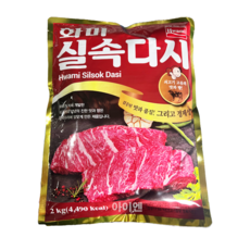 화미 실속 다시 2kg, 6개