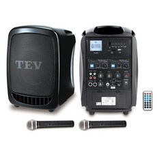 TEV TA-300B-2 藍芽 USB SD 雙頻無線擴音機 60W, 1個