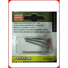 德國 PROXXON MICROMOT NO.28770 金鋼砂雕磨頭組 4入, 1個