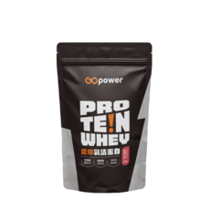 GOpower 濃縮乳清蛋白 草莓牛奶口味, 1包, 500g
