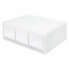 투웨이(2-Way) 수납함 3단 흰색(284x202x107mm)pjy9+9KIF