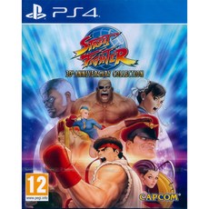 CAPCOM 快打旋風 30 週年紀念合集 PS4 中英日文版 經典街機遊戲合輯, 中英日文歐版, IS70025-01