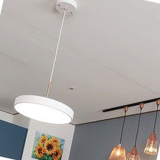 팬던트조명 36W 화이트주백 천정 주광색 이사