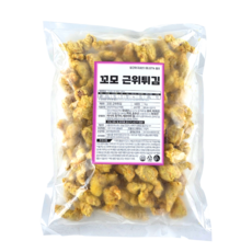 [맛비] 꼬모근위튀김 1kg 닭똥집튀김 근위튀김, 1개
