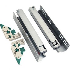 소프트 클로즈 슬라이드 레일 바닥 부착형 1쌍 하중 내림 바닥 장착 은폐 볼 베어링 풀 다용도 확장 서랍 레일, 소프트 클로즈 슬라이드 레일 바닥 부착형 1쌍 하중 내