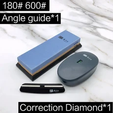 맷돌 연마기 숫돌 각도 가이드 주방 고정 다이아몬드 빠른 칼 TAIDEA 180-8000 그릿 3 개/세트, 01 3set 180 600Grit, 01 whetstone