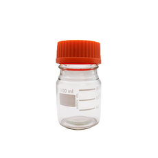 메디아병 눈금 유리병 국산 시약병 샘플병, 10개, 100ml