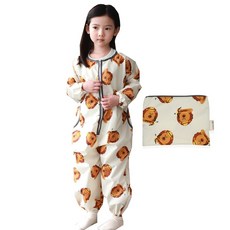 베베슈에뜨 올인원 전신미술가운 라이언 + 파우치