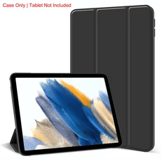 갤럭시 탭 A8 2022 10.5'' SM-X200 트라이폴드 플립 케이스 자석 스탠드 PU 가죽 보호 커버, 01 Galaxy Tab A8 10.5, 02 YT Black