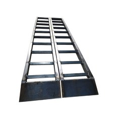 강철 사다리 농기계 굴삭기 트랙터 농기계사다리 40폭 미니굴삭기 소형 망간 접이식 상하차, 2 6m6T 1쌍, 1개