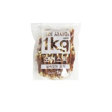 [Tabby] 테비 대용량 사사미, 오리, 1kg, 1개