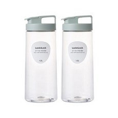 락앤락 홈이있어 잡기쉬운 식탁용물병 2p, 민트, 1200ml, 2개