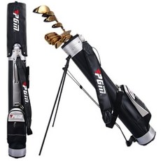 PGM 경량 골프 스탠드 하프백 남녀공용, 그레이