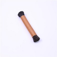 台灣熱銷 棕老虎鬃老虎山棕拓刷篆刻边款刷棕刷棕毛鬃毛刷拓古币瓦当拓碑, 【單品】馬鬃圓刷小號一支, 1個