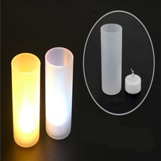 건shop디자인 촛불모양 원통형 무드등 빈티지