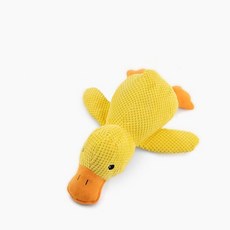 福媽寵物 狗狗陪睡小黃鴨 - 寵物睡枕/發洩玩具, 小鴨25cm, 1個