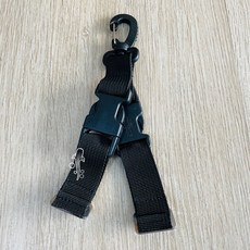 潛鯨 潛水 BCD 蛙鞋帶 水肺蛙鞋, 蛙鞋扣-黑