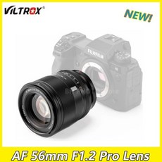 Viltrox AF 56MM F1.2 Pro APS-C 인물 사진 렌즈 소니 A6400 ZV-E10II FX30 후지필름 XE4, 01 후지 xf
