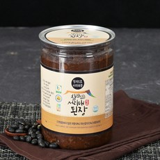 국산콩 참맛있는 청자5호 서리태 된장 1kg 전통 재래 시골 검은콩 집된장 강진된장, 1개