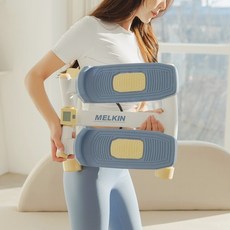 멜킨스포츠 프로 마운틴플러스 가정용 저소음 트위스트 스텝퍼, 커스타드블루