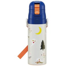 Skater 스케이터 메가네우사기 어린이 스테인리스 직수형 물병 470ml