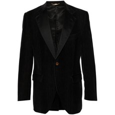 돌체앤가바나 중고 2000s 노치드 라펠 플러시 이펙트 블레이저