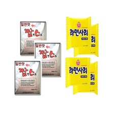 짬뽕스프60 라면사리, 1팩