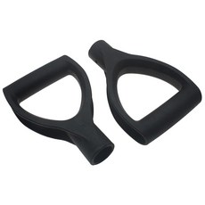 LBTODH 2 PCS D 모양 플라스틱 그립 28mm / 11인치 내경 교체 삽 손잡이 정원 및 캠프 삽용 검은색 액세서리, 28 mm / 1.1 inch, 블랙