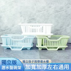 瀝水碗架新款瀝水架放碗架筷子碗餐具置物架晾滴水家用廚房收納籃, 1個, 綠色