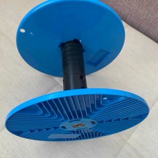 繞線盤卷線盤收線盤輪收繩器線盤線軸手搖鐵卷線器線轱轆線盤空盤, 1個, 25厘米配套線盤帶軸承(沒架子)藍