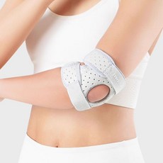 안트레아 스포츠 팔꿈치 엘보 보호대, 그레이, 1개