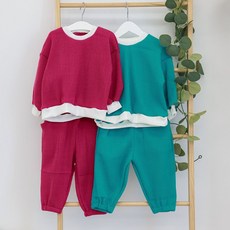 컬러골지 상하복(BSD)