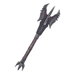 玩模坊 15cm 鋅合金魔族釘錘 模型 No.3314, 如圖, 1個