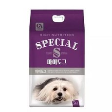 반려 소형견 애견 근육발달 골격형성 영양 사료 5kg, 1개