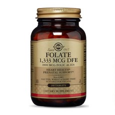 솔가 엽산 1333mcg 250정 (타블렛) Solgar Folic Acid 250tabs, 1개