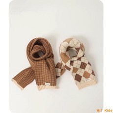兒童圍巾秋冬季新款嬰兒寶寶可愛保暖脖套男童女童韓系針織圍脖潮【Hi！Kids】