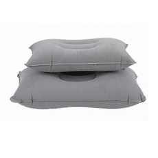 간편휴대 에어 사각 목베개 쿠션 사무실목베개, TR에어목베개(소형 그레이), TR에어목베개(소형 그레이)