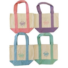 트레이더조 Trader Joes 미니 캔버스 에코백 토트백