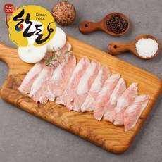 한돈 무항생제 항정살 구이용 돼지고기 (냉장) 500g, 1개